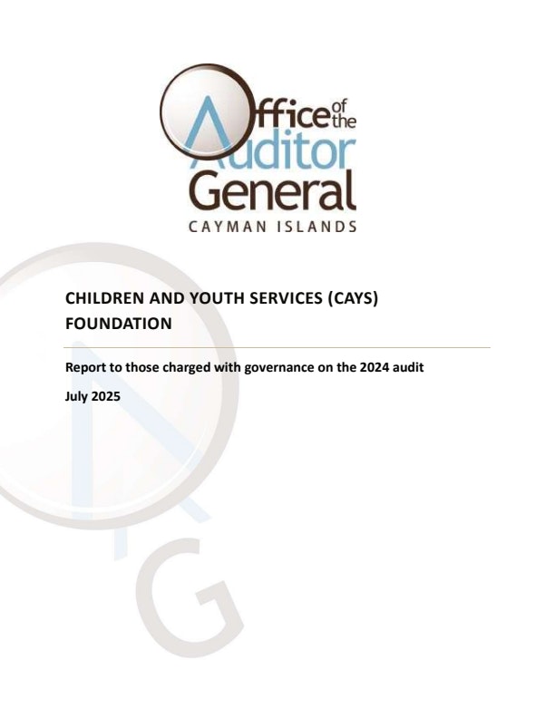 CAYS 2024 ISA260 Report SIGNED