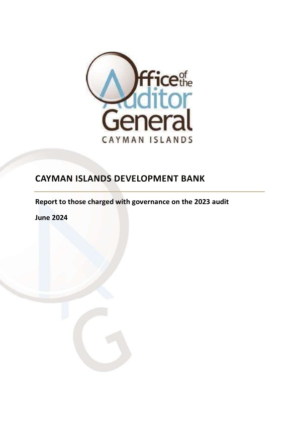 CIDB 2023 ISA 260 Report Signed