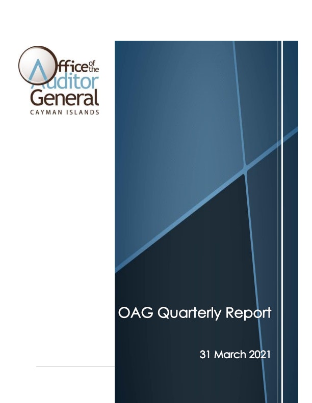 Corporate Publications OAG Quarterly Report 31 March 2021