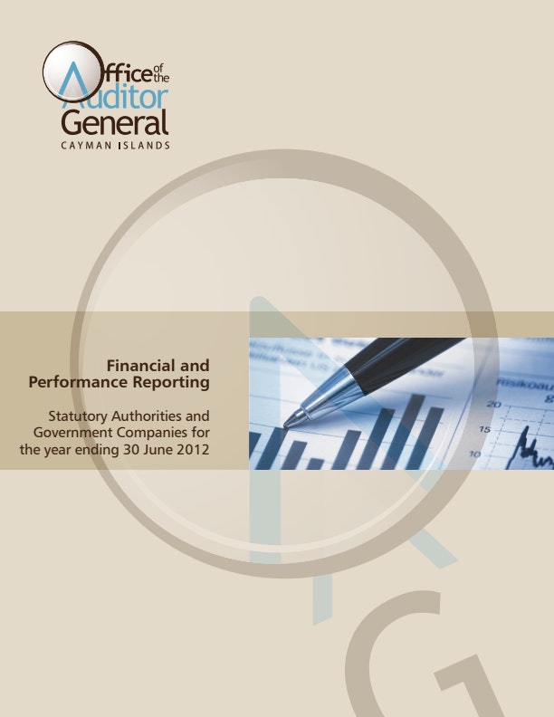 Financial Audit and General Reports AG Report SAG Cs 30 June 2012 Final