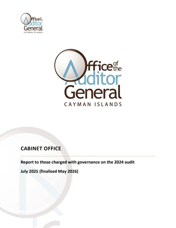 ISA 260 Cabinet Office 2024 Final SIGNED