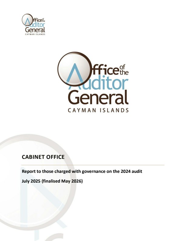 ISA 260 Cabinet Office 2024 Final SIGNED
