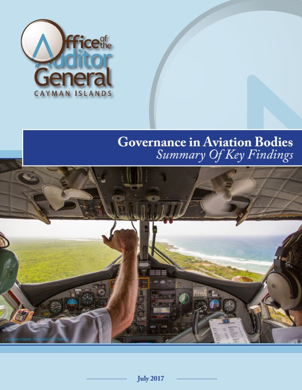 Performance Audit Reports Governance in aviation bodies summary of key findings July 2017 FINAL