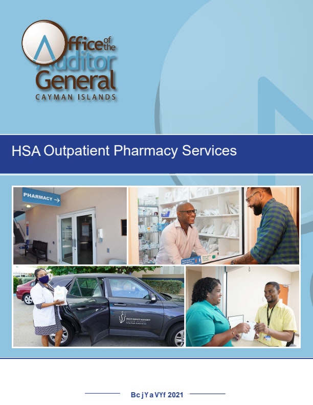 Performance Audit Reports HSA Outpatient Pharmacy Services final report Nov 2021